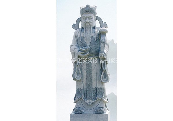 財(cái)神爺石雕像