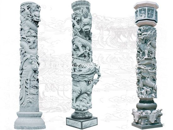 石雕龍柱的風(fēng)水寓意和用途