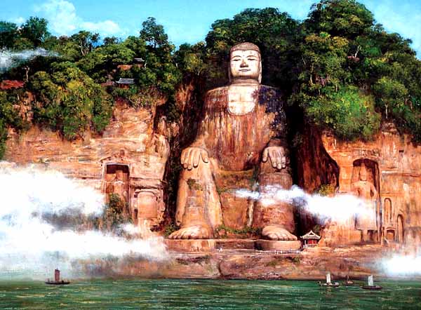 樂山大佛，www.sintu.com""